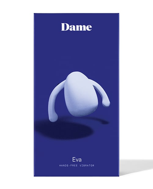 Dame - Eva Hands-Free Wearable Couples Vibrator (White)
