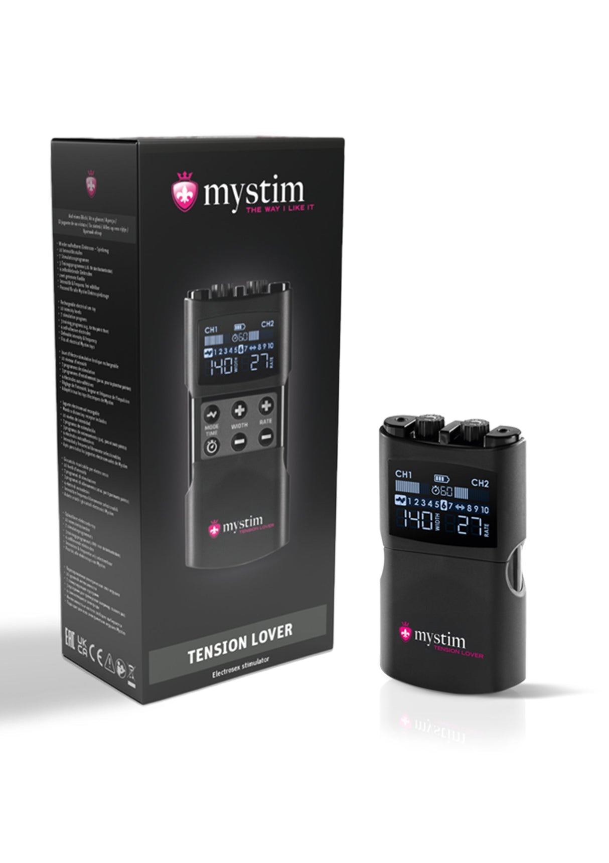 Mystim - Tension Lover 2 แบบชาร์จไฟได้