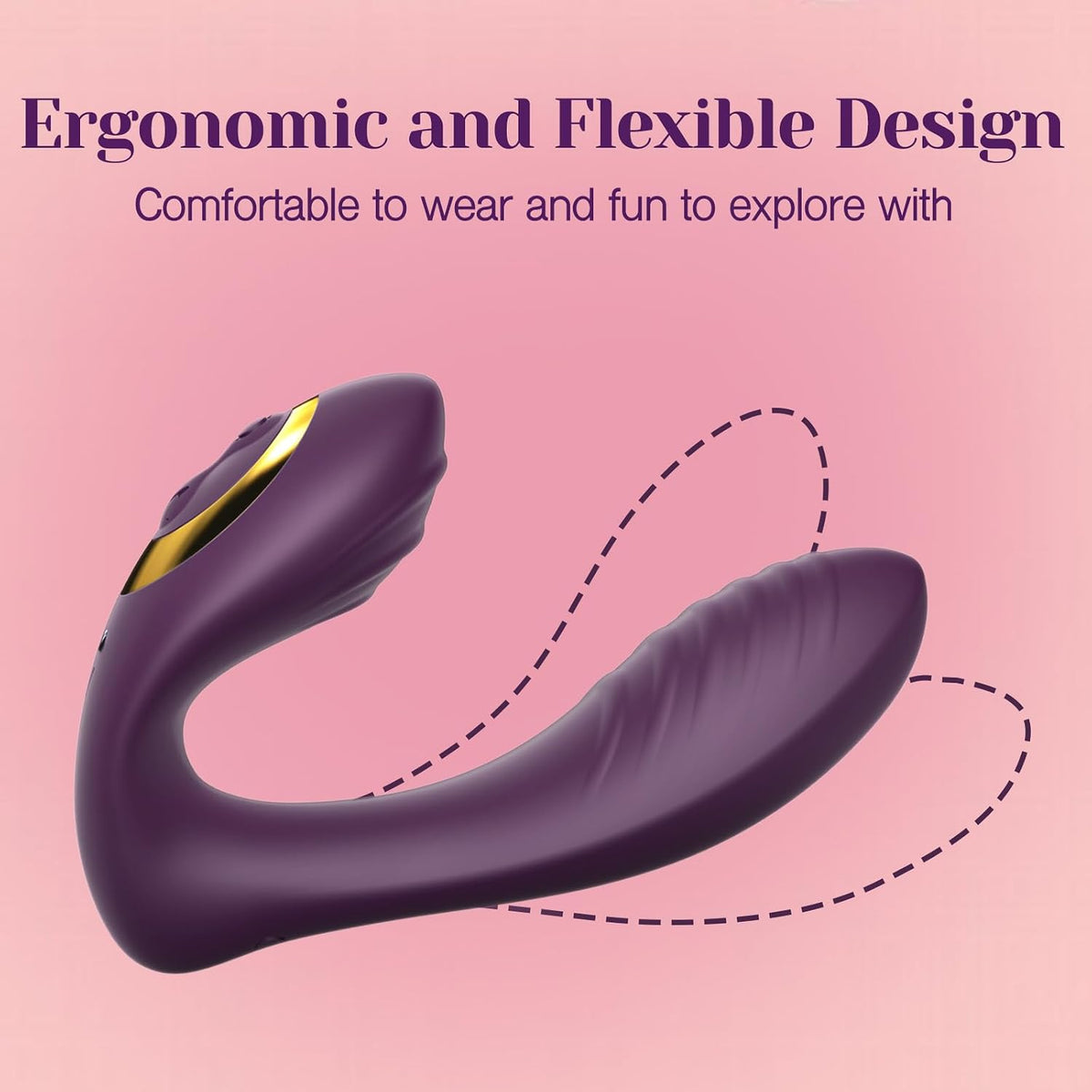 Tracy's Dog - OG Dual-Vibe Remote Control Wearable G-Spot & Clitoral Vibrator (Purple)
