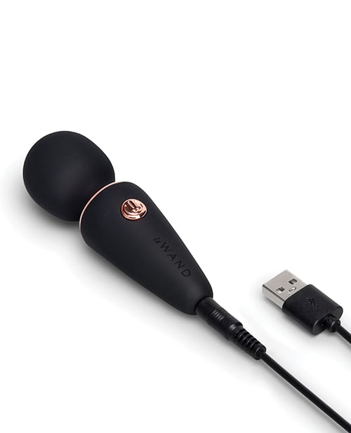 Le Wand - Mini Micro Rechargeable Wand Massager (Black) LW1013 CherryAffairs