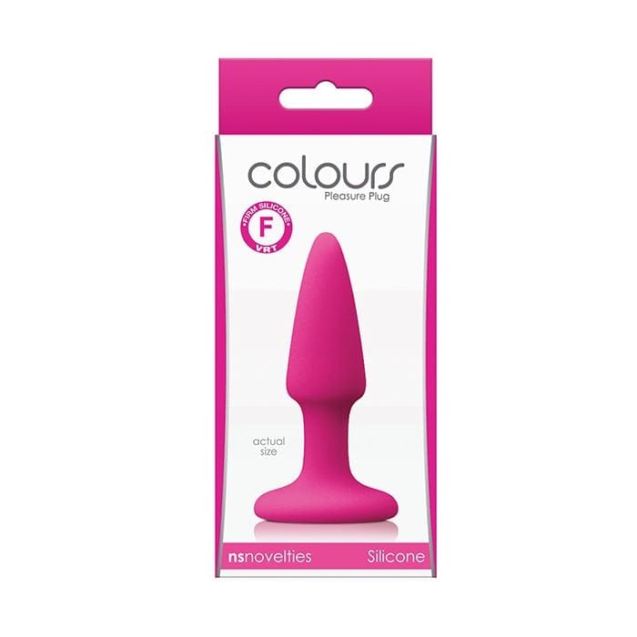 NS Novelties - Colours Pleasures Mini Anal Plug (Pink) NS1183 CherryAffairs