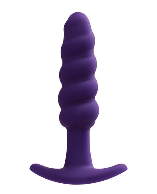 VeDO - Twist Rechargeable Vibrating Anal Plug (Purple) VD1153 CherryAffairs