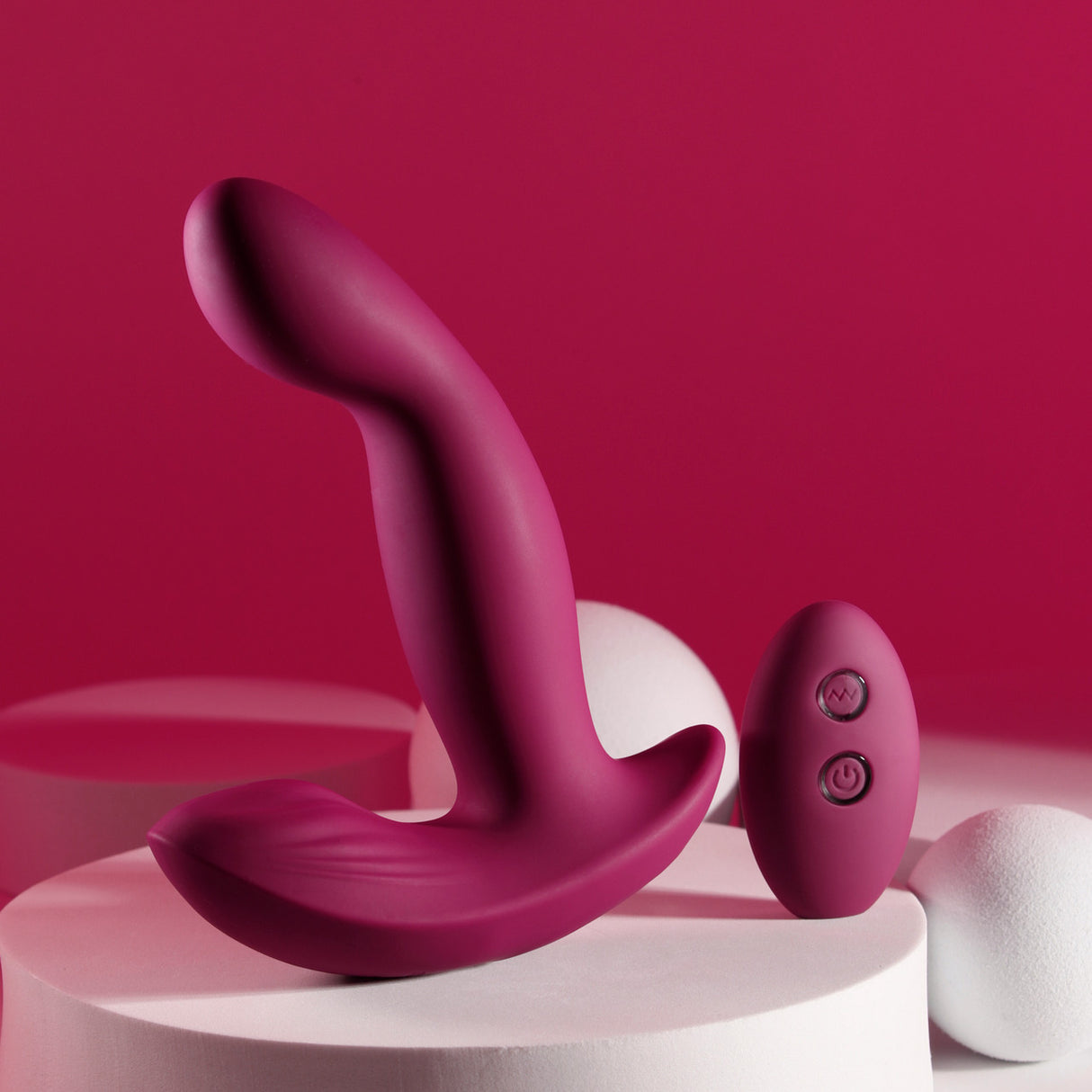 Evolved - Come On Over Remote-Controlled Rechargeable G-Spot Vibrator (Red)