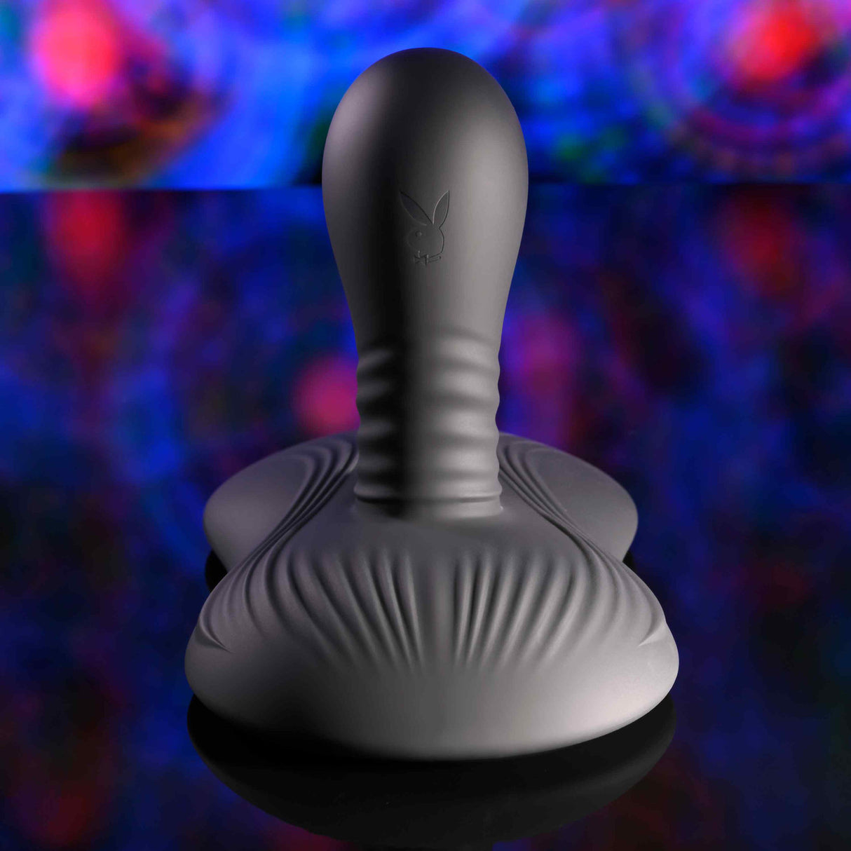 Playboy - Sittin’ and Spinnin’ Remote-Controlled Ride-On Vibrator (Black)