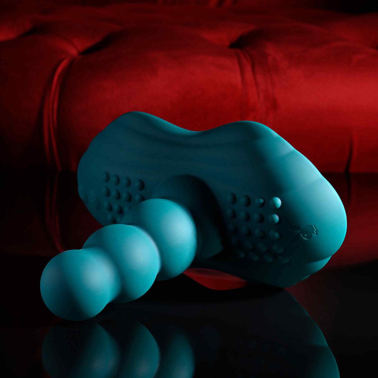 Playboy - เครื่องสั่นแบบนั่งขี่ควบคุมระยะไกล (สีเขียว)