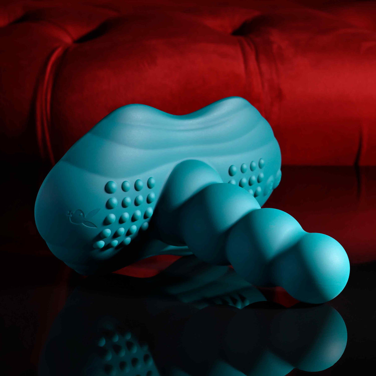 Playboy - เครื่องสั่นแบบนั่งขี่ควบคุมระยะไกล (สีเขียว)