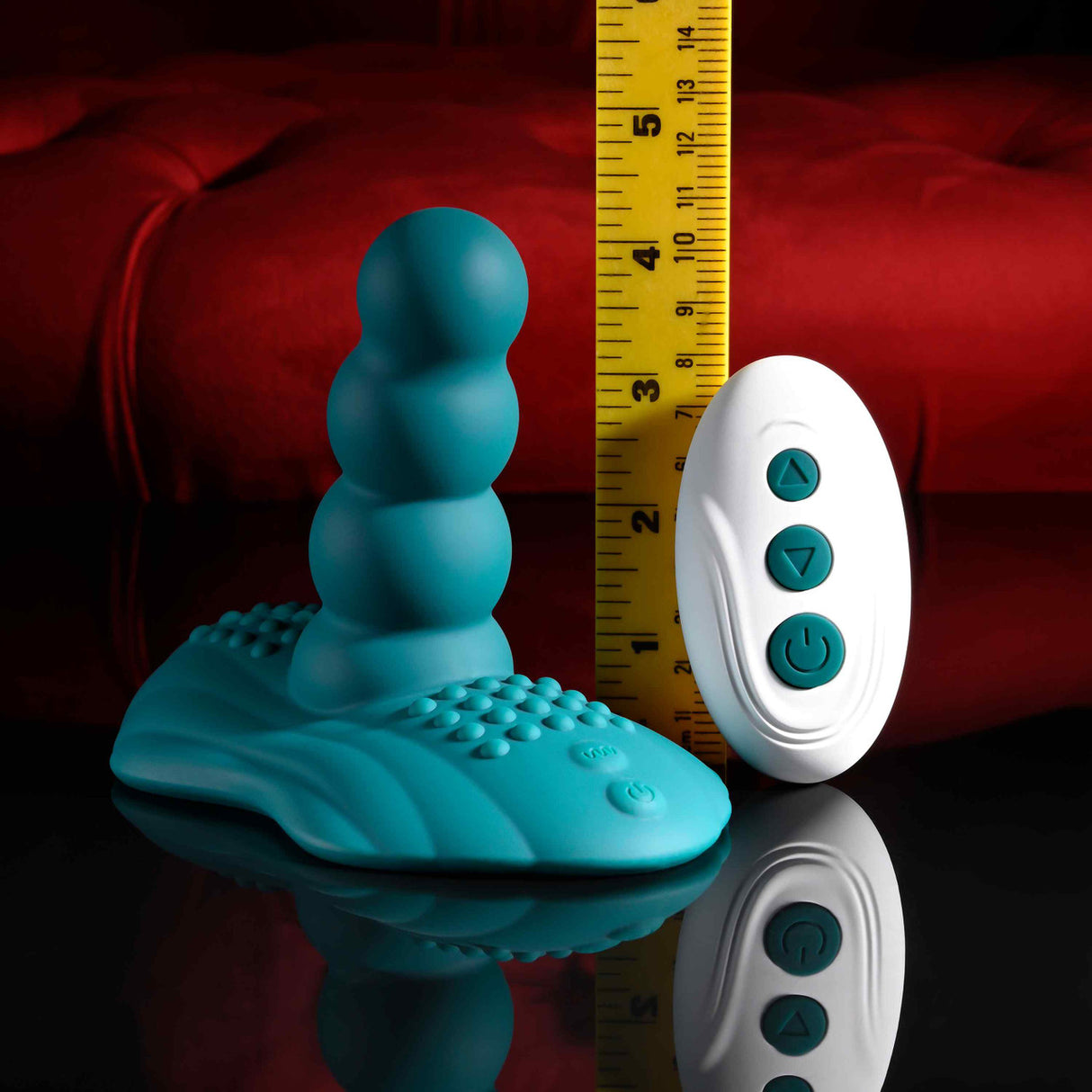 Playboy - เครื่องสั่นแบบนั่งขี่ควบคุมระยะไกล (สีเขียว)