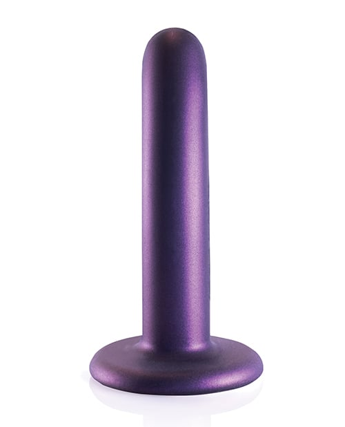 Shots - Ouch 12.7 cm Smooth G-Spot Dildo (Metallic Purple) ST1094 CherryAffairs