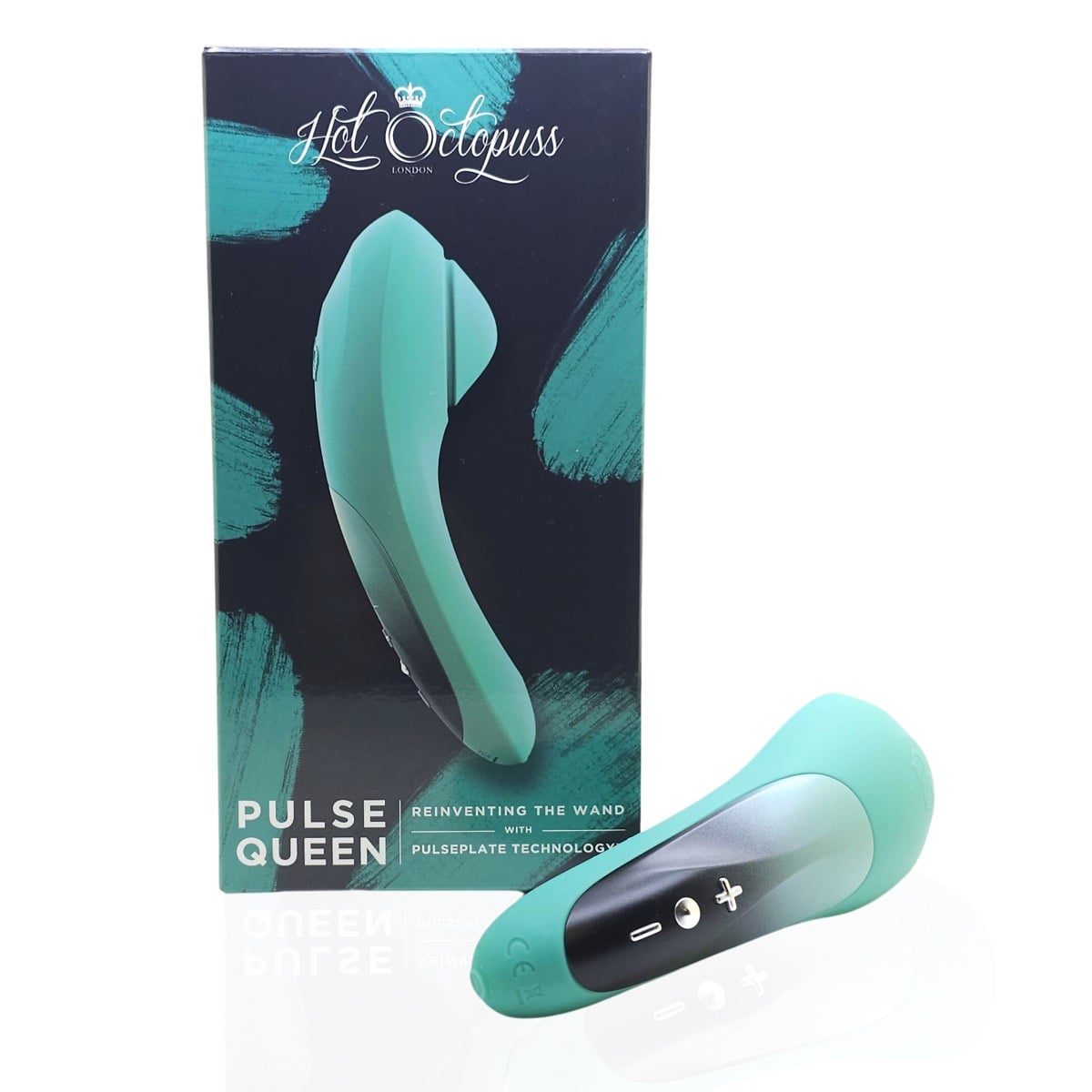 Hot Octopuss - Pulse Queen Oscillating Wand Massager (Blue)