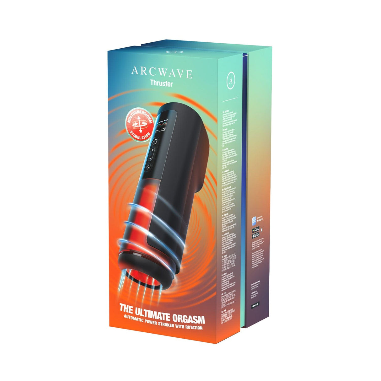 Arcwave - Thruster App Controlled Thrusting and Rotating Stroker Masturbator AW1019 CherryAffairs