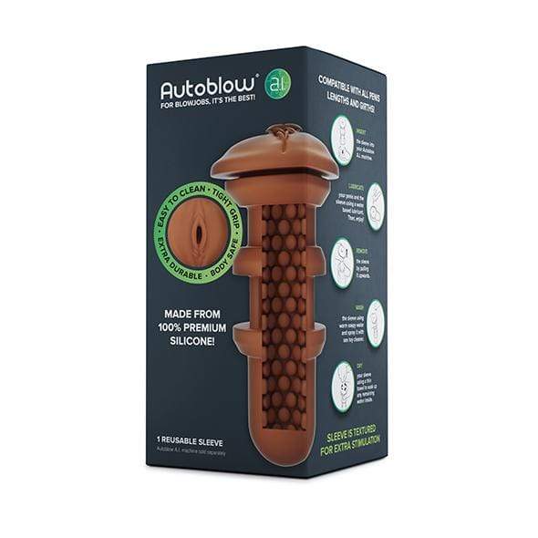 ð Autoblow - A.I Series Standard Silicone Sleeve Vagina Mouth Anus Orifice (100% off) AB1016 CherryAffairs