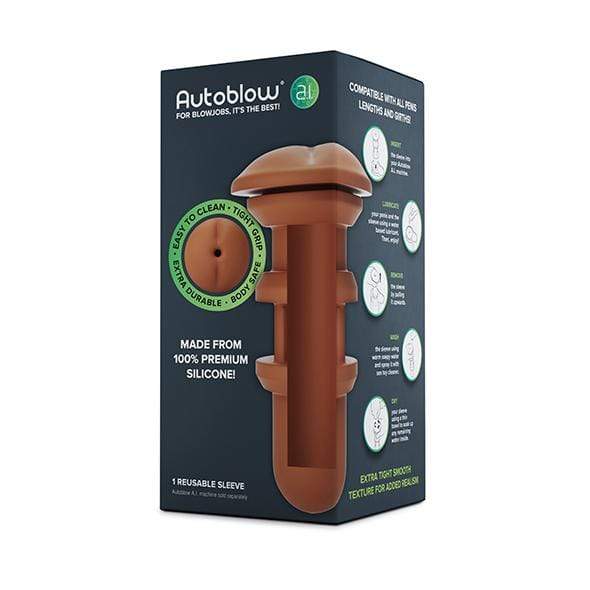 ð Autoblow - A.I Series Standard Silicone Sleeve Vagina Mouth Anus Orifice (100% off) AB1018 CherryAffairs