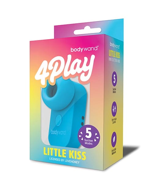 Bodywand - 4 Play Little Kiss เครื่องสั่นกระตุ้นคลิตอริส (สีน้ำเงิน)