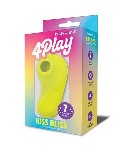 Bodywand - 4 Play Petite Bliss เครื่องสั่นกระตุ้นคลิตอริส (สีเหลือง)