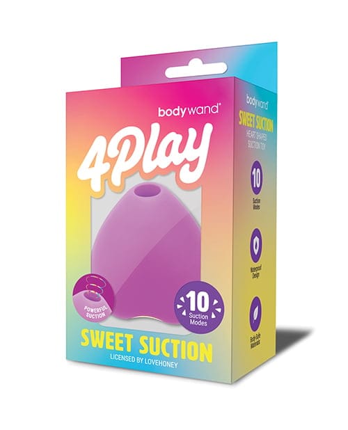 Bodywand - เครื่องสั่นคลิตอริส 4 Play Sweet Suction (สีชมพู)