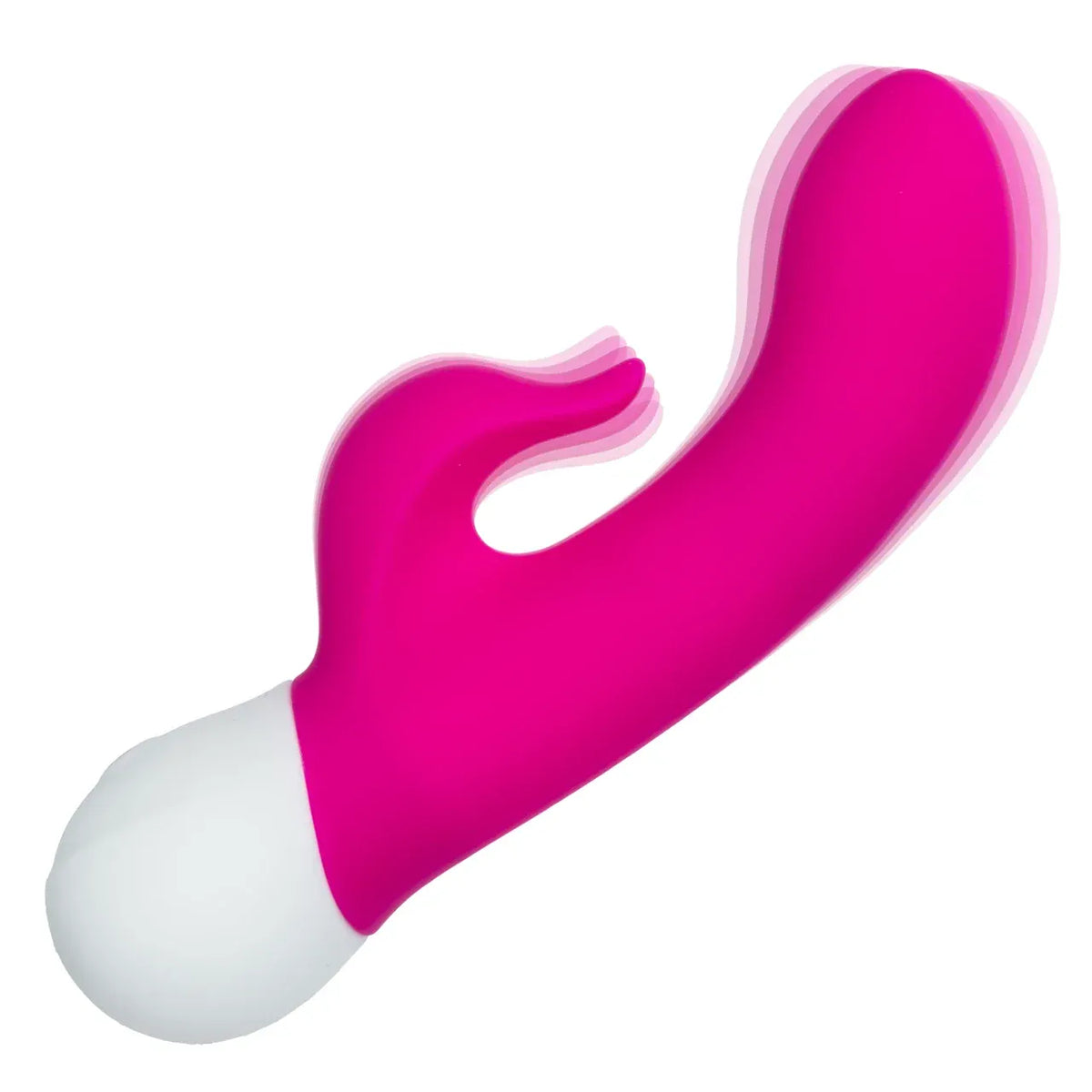CalExotics - Basic Essentials Rechargeable Dual Pleaser (Pink) CE2182 CherryAffairs