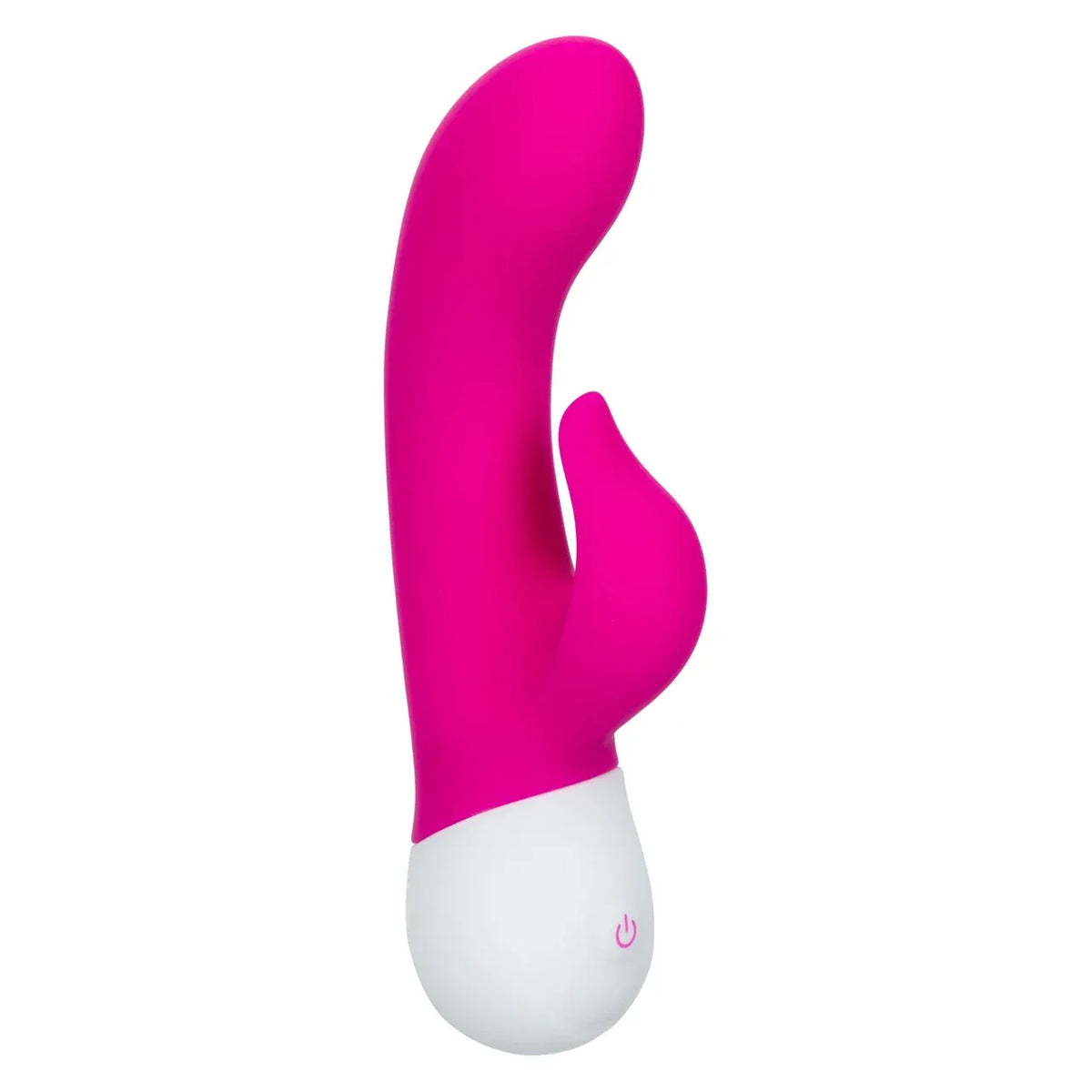 CalExotics - Basic Essentials Rechargeable Dual Pleaser (Pink) CE2182 CherryAffairs