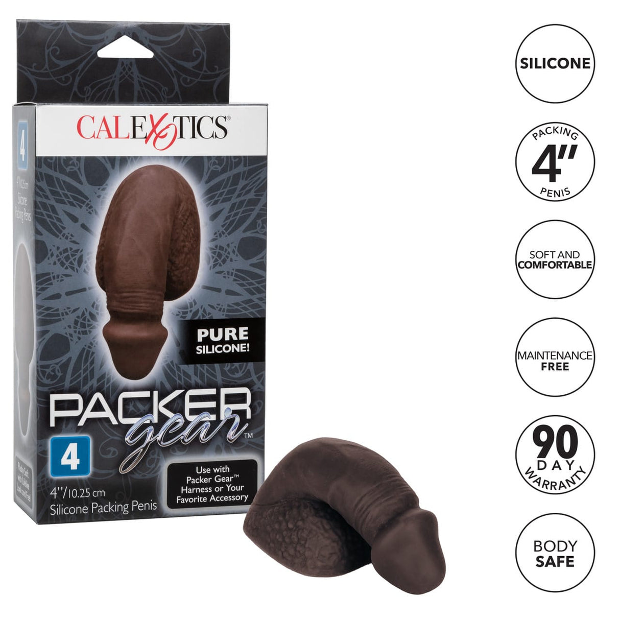 CalExotics - Packer Gear 4-Inch Silicone Packing Penis Packer CherryAffairs