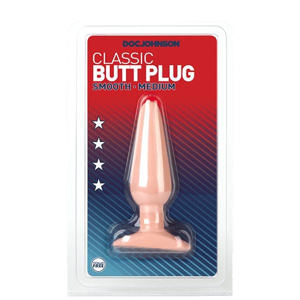 Doc Johnson - Classic Butt Plug Smooth - CherryAffairs.sg