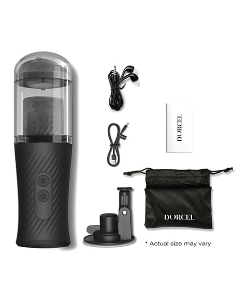 Dorcel - Thrust Blow Automatic Suction Male Masturbator (Black) DC1029 CherryAffairs