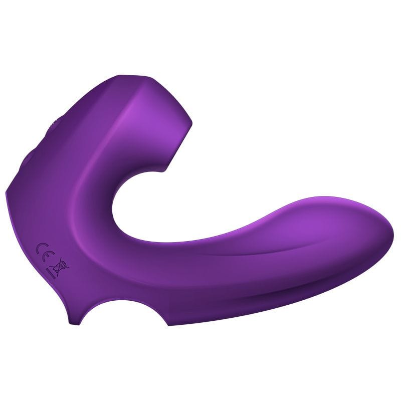 Erocome - Pictor Vibrating Sucking Finger Massager (Purple) Clit Massager (Vibration) Rechargeable
