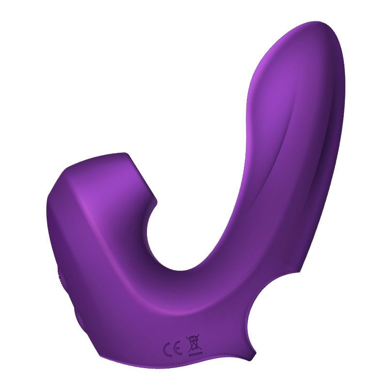 Erocome - Pictor Vibrating Sucking Finger Massager (Purple) Clit Massager (Vibration) Rechargeable