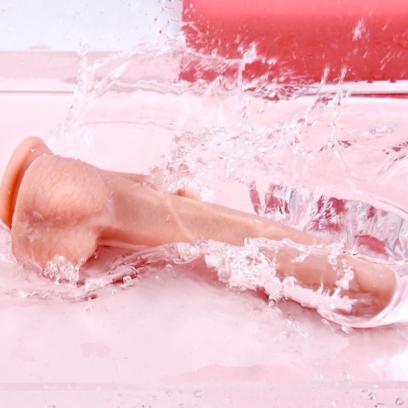 Erocome - Serpens Heating Rotating Vibrating Realistic Dildo (Beige) Realistic Dildo with suction cup (Vibration) Rechargeable