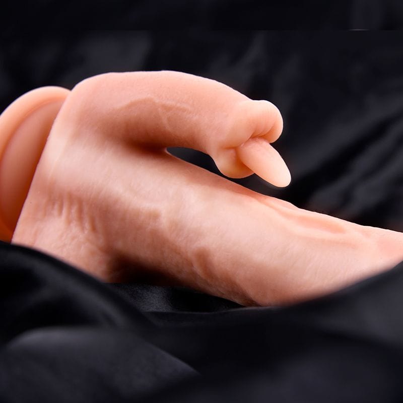 Erocome - Serpens Heating Rotating Vibrating Realistic Dildo (Beige) Realistic Dildo with suction cup (Vibration) Rechargeable