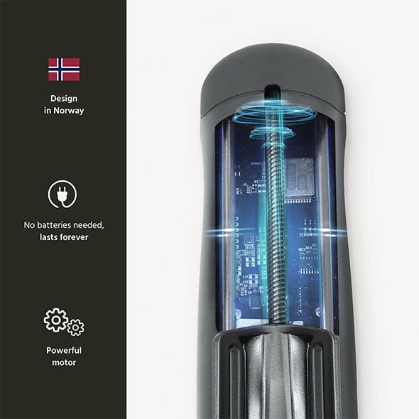 Handy - The Handy Interactive Masturbator Stroker 1.1 (Black) Masturbator (Hands Free) AC Powered