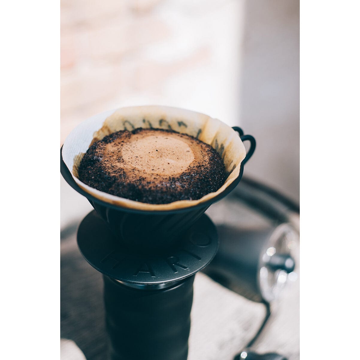 Hario - V60 Metal Dripper for 1 to 4 Cups (Matt Black) HR1011 CherryAffairs