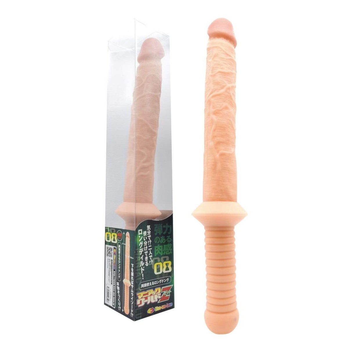 Kiss Me Love - Maniac World Z Double Dildo Beige 4560444118526 Double Dildo (Non Vibration)