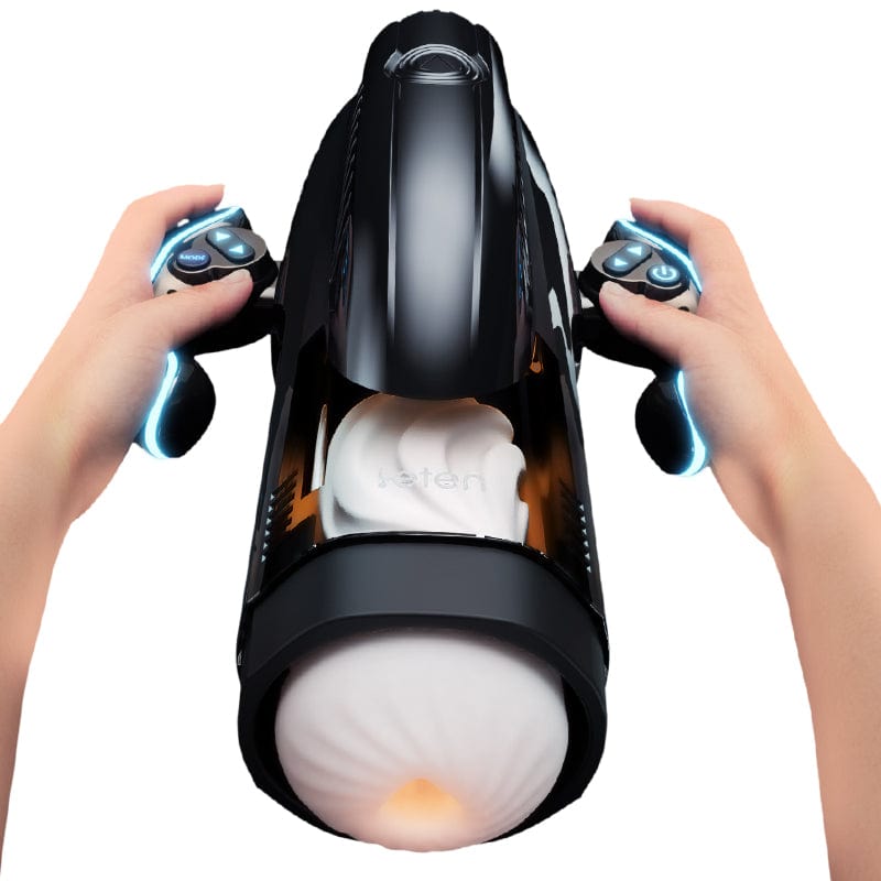 Leten - Bermuda Storm Automatic Thursting Sucking Heating Masturbator (Black) LET1035 CherryAffairs