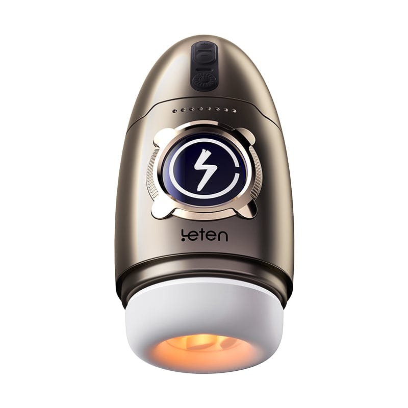Leten - Space Time Cabin Mini Automatic Rotating Masturbator (Gold) LET1037 CherryAffairs