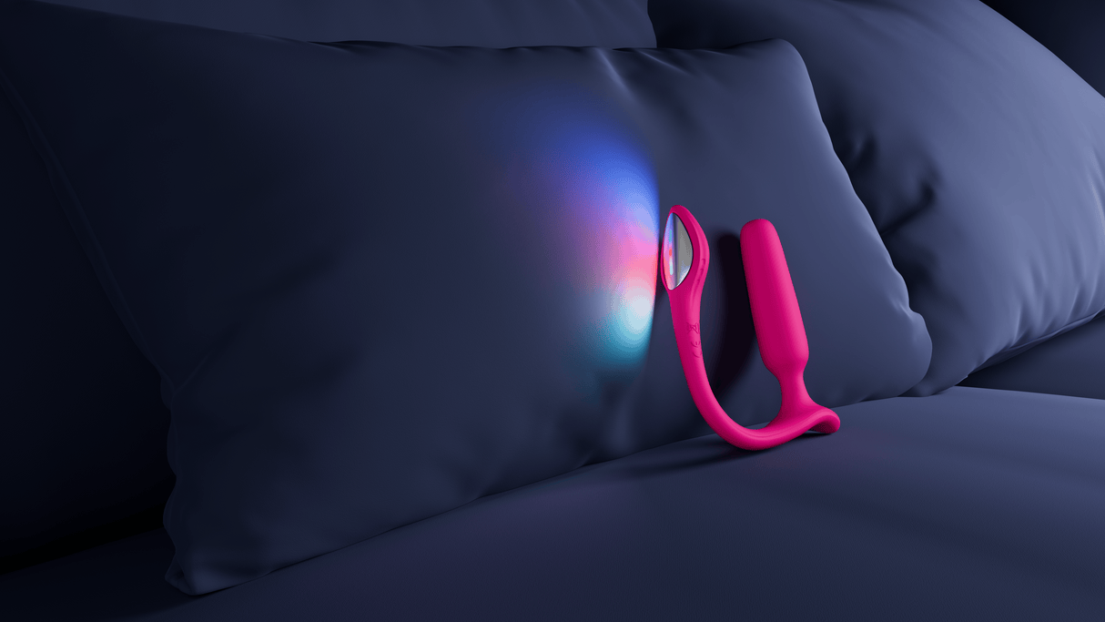 Lovense - Lush Anal Vibrating Butt Plug (Pink) LOS1075 CherryAffairs