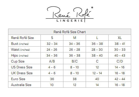 Rene Rofe - Crotchless Mesh Skirted Thong CherryAffairs