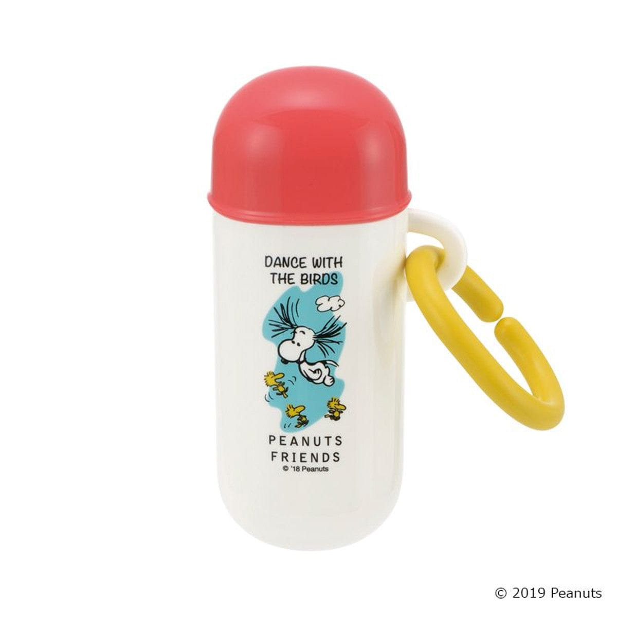Richell - Vintage Snoopy Peanut Collection Baby Senbei Snack Case Tube Baby Snack Box