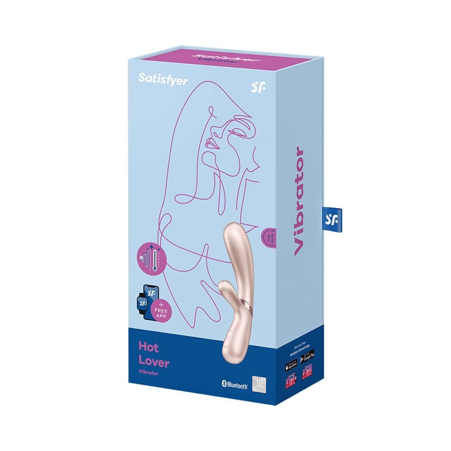 Satisfyer - Hot Lover Warming Rabbit App-Controlled Vibrator CherryAffairs