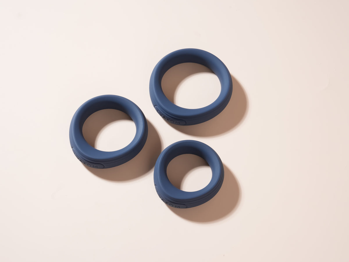 Svakom - Triooo Silicone Cock Ring Set of 3 SK1094 CherryAffairs