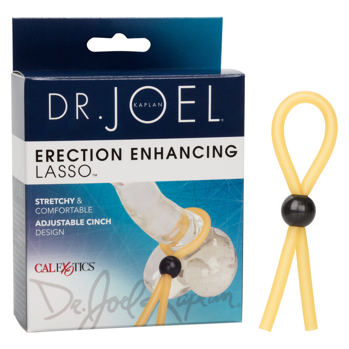 California Exotics - Dr Joel Kaplan Erection Enhancing Lasso Cock Ring (Ivory) CE1944 CherryAffairs