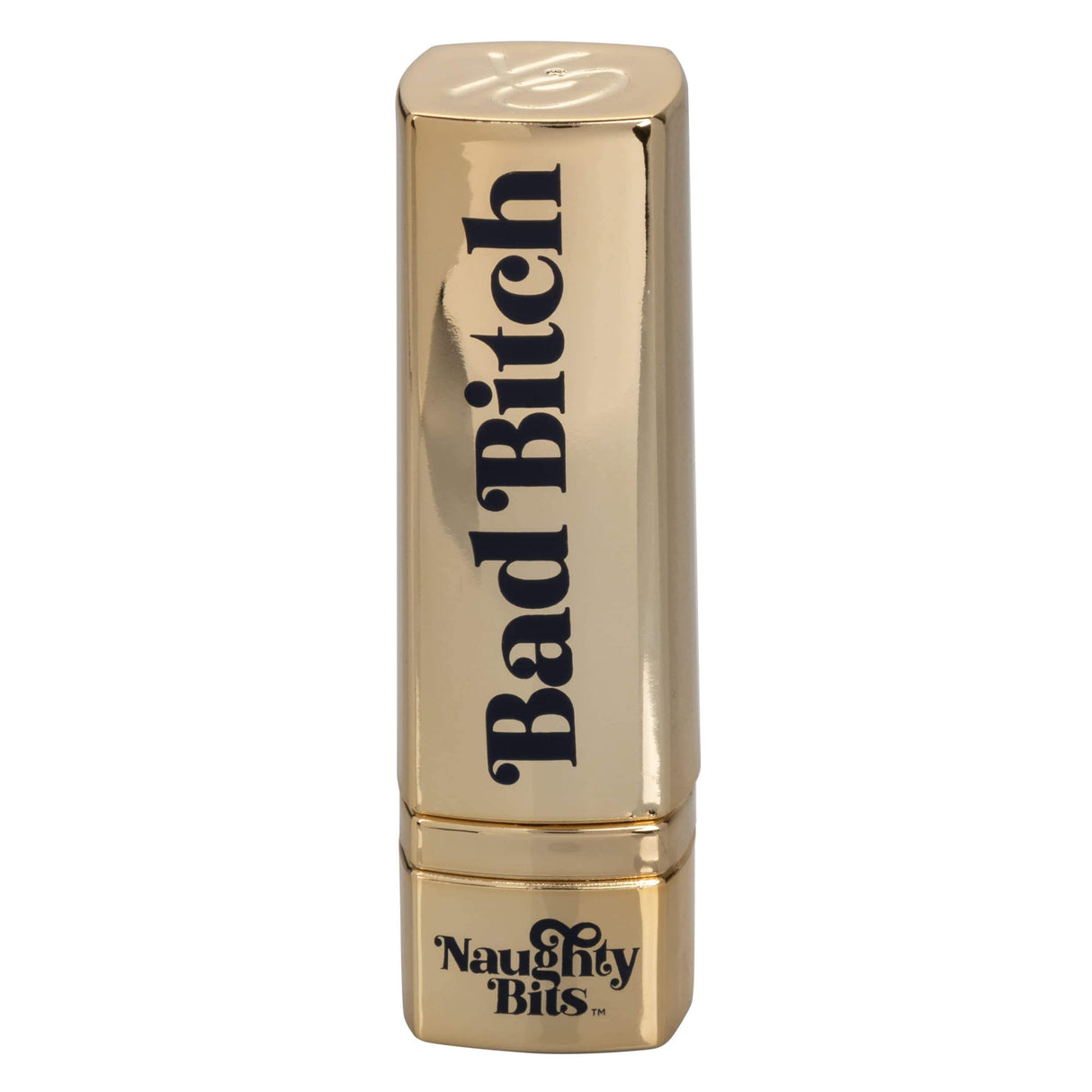 California Exotics - Naughty Bits Bad Bitch Discreet Lipstick Vibrator (Gold) Discreet Toys