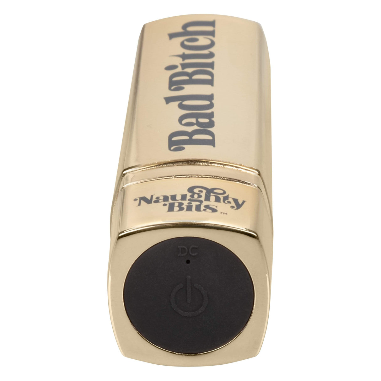 California Exotics - Naughty Bits Bad Bitch Discreet Lipstick Vibrator (Gold) Discreet Toys