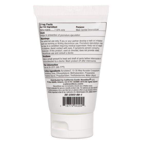 California Exotics - Optimum Rock Hard Desensitizer Delayer Cream CherryAffairs