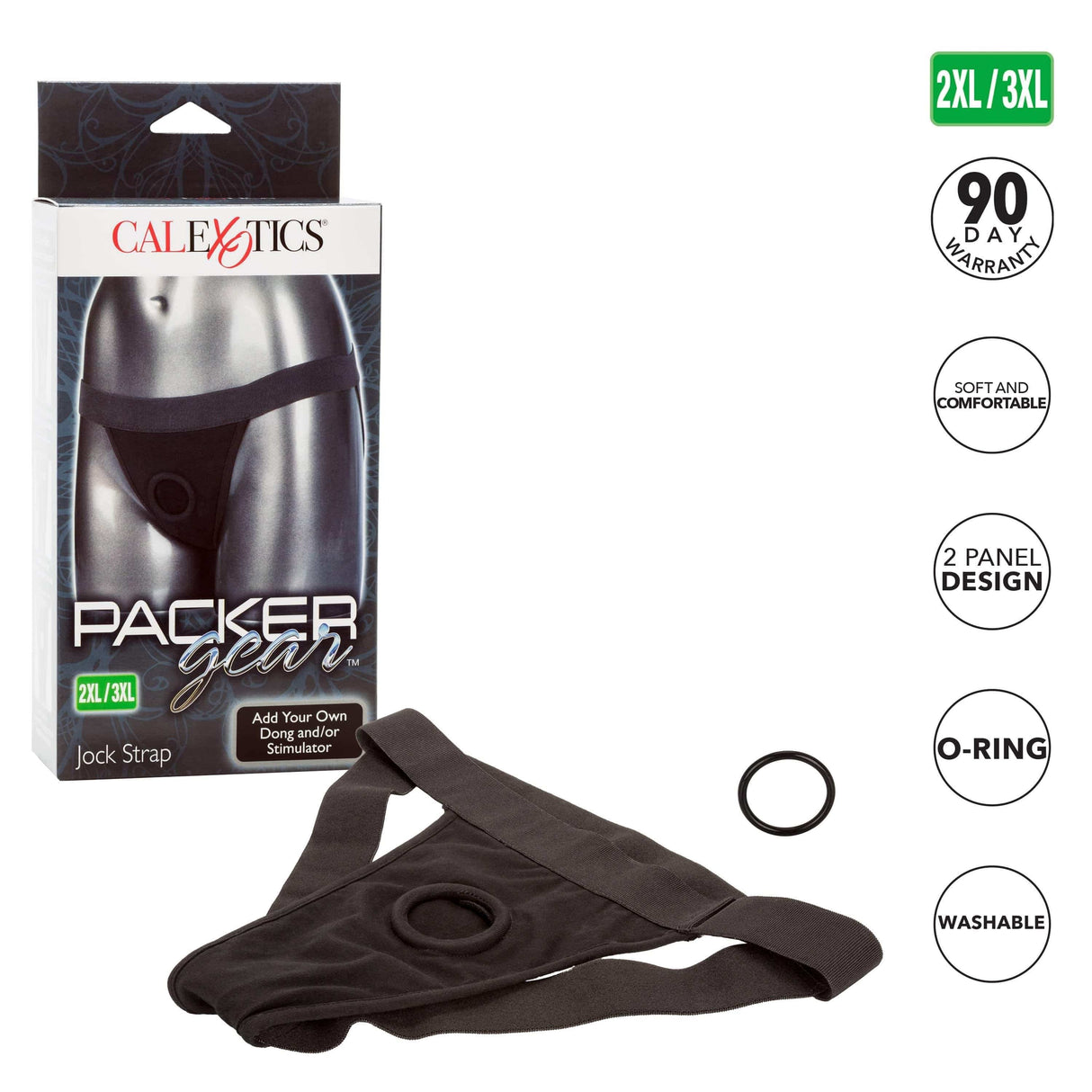 California Exotics - Packer Gear Jock Strap On Harness Strap On w/o Dildo