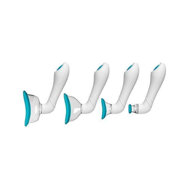 Doc Johnson - Bloom Intimate Body Automatic Vibrating Rechargeable Body Pump (Blue) DJ1163 CherryAffairs
