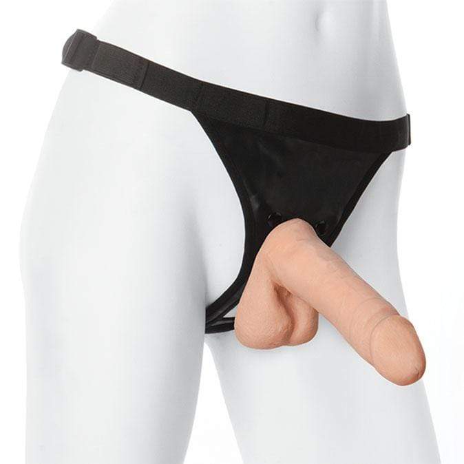 Doc Johnson - Vac-U-Lock Ultra Harness with Plug and UltraSkyn Cock 7" - CherryAffairs.sg