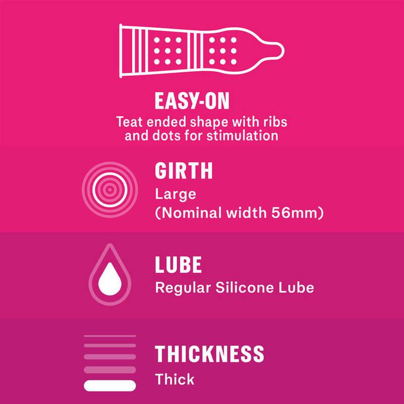 Durex - Pleasuremax Condoms - CherryAffairs.sg