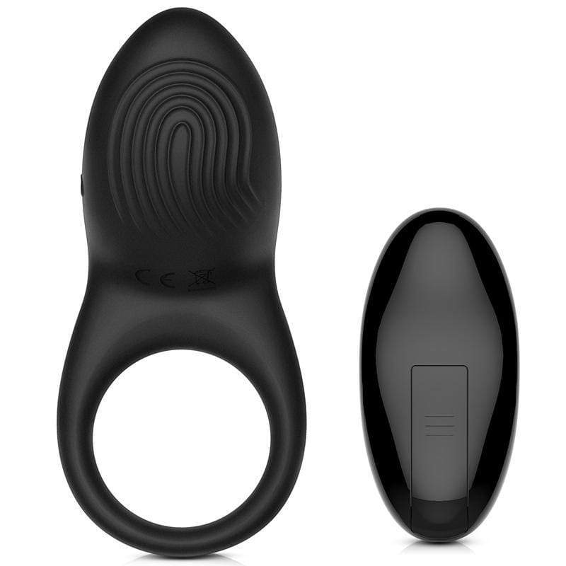Erocome - Sagitta Remote Control Rechargeable Silicone Cock Ring (Black) Remote Control Cock Ring (Vibration) Rechargeable