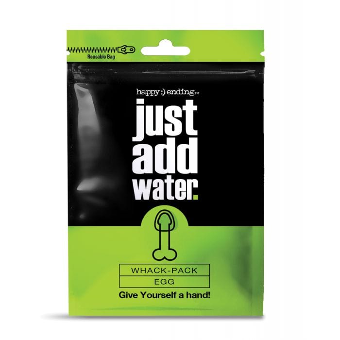 Happy Ending - Just Add Water Whack Pack Egg Masturbator (White) Masturbator Egg (Non Vibration)