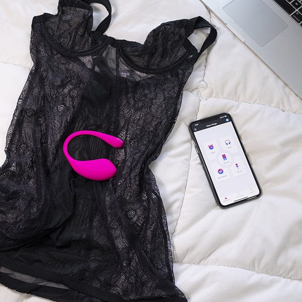 Lovense - Lush 3 App-Controlled Bullet Egg Vibrator (Pink) Wireless Remote Control Egg (Vibration) Rechargeable