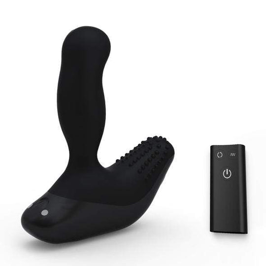 Nexus - Revo Stealth เครื่องนวดต่อมลูกหมากแบบหมุนได้แบบชาร์จได้รับการปรับปรุง (สีดำ)